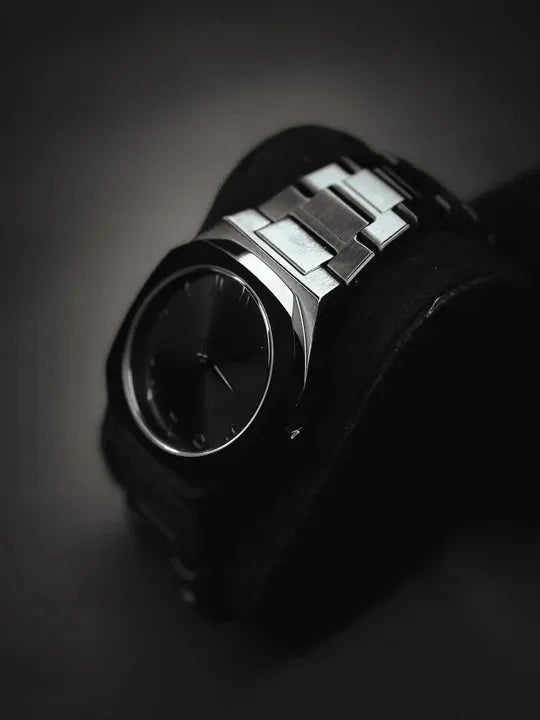 Aura – Black Arabic Dial Stainless Steel