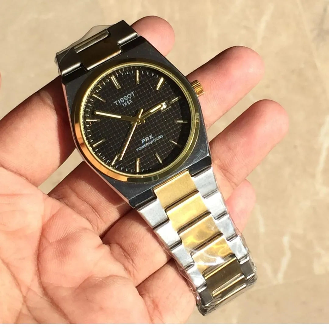 Tissot PRX 38mm – Two-Tone Black