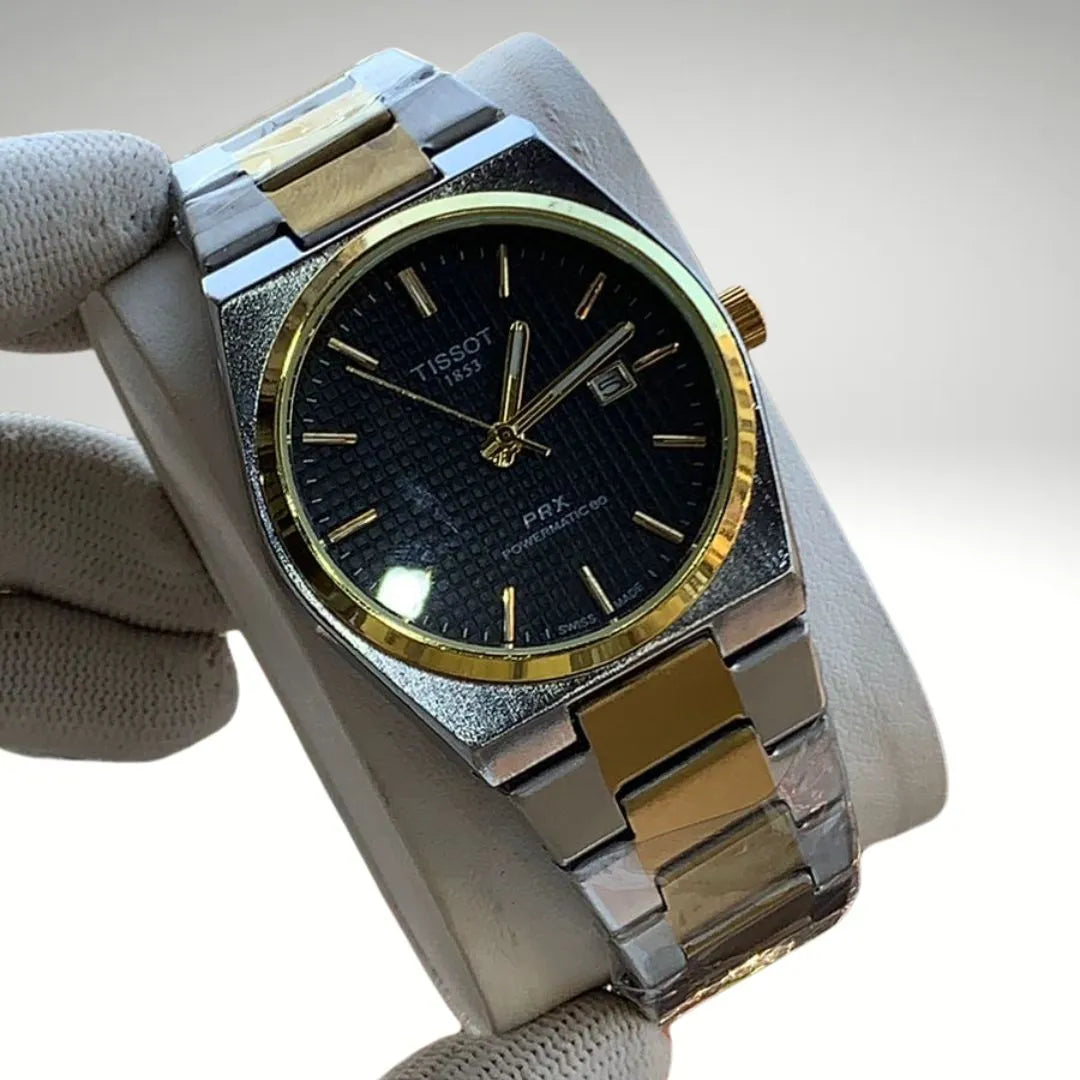 Tissot PRX 38mm – Two-Tone Black